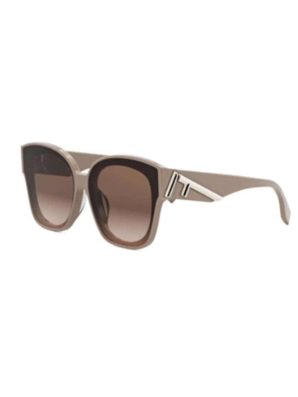 Fendi First 40098I 57F 63 Brown Brown Gradient Sunglasses FE40098I